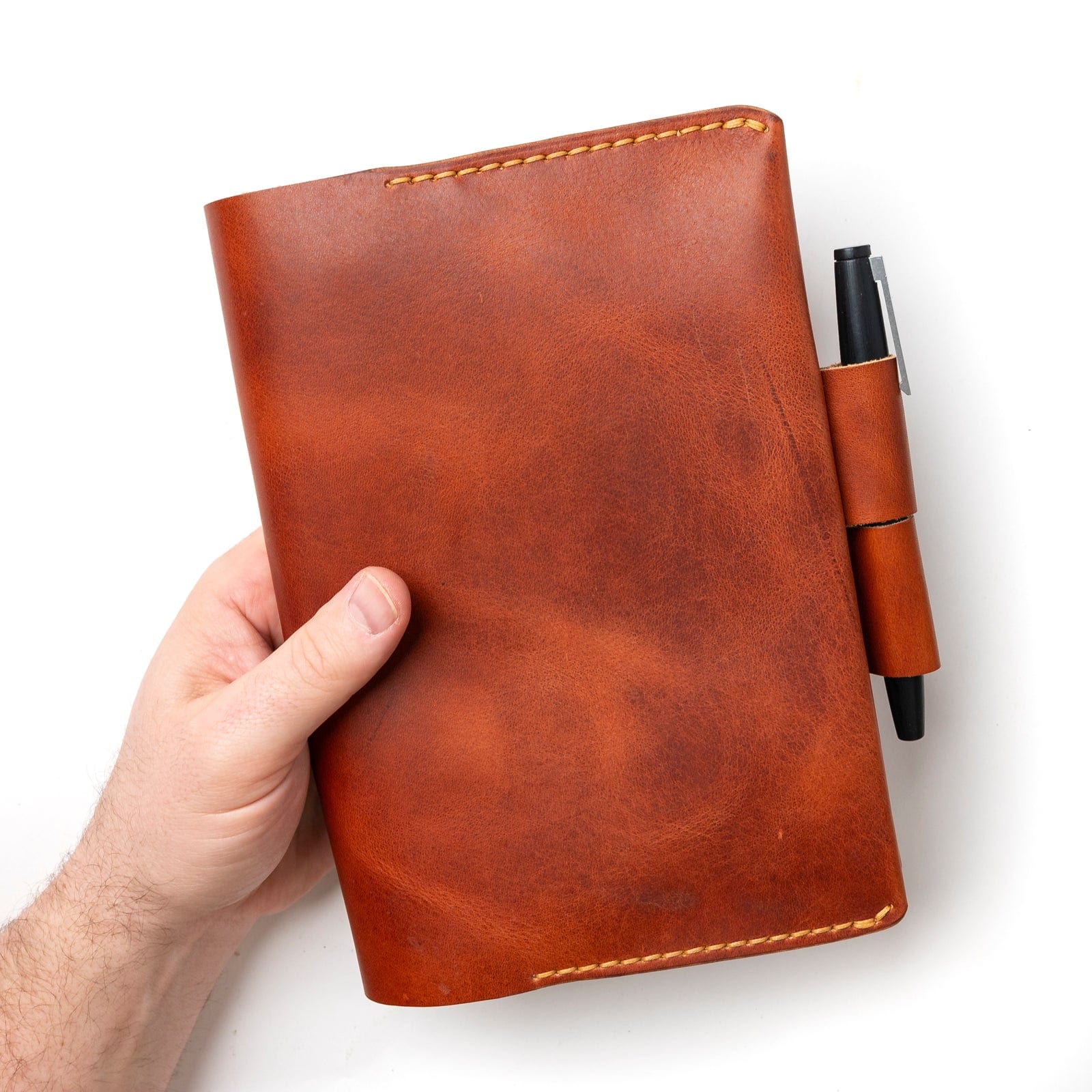 Leather A5 Notebook Cover - Image 8