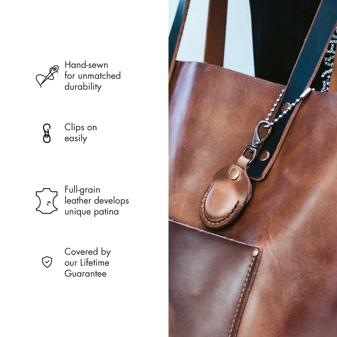 Leather AirTag Case - Image 9