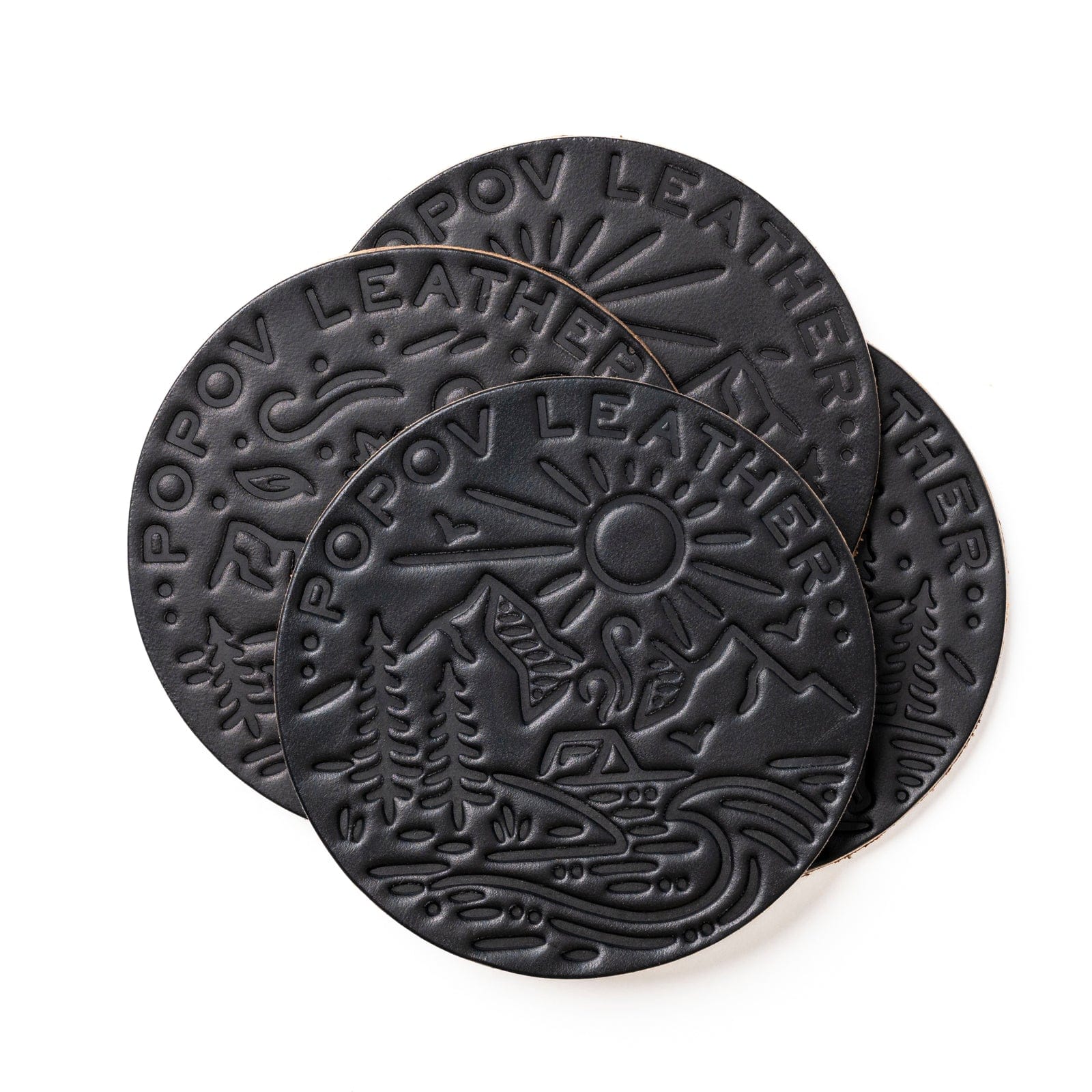 Leather Coasters 4 Pack - 4 Seasons - Image 11
