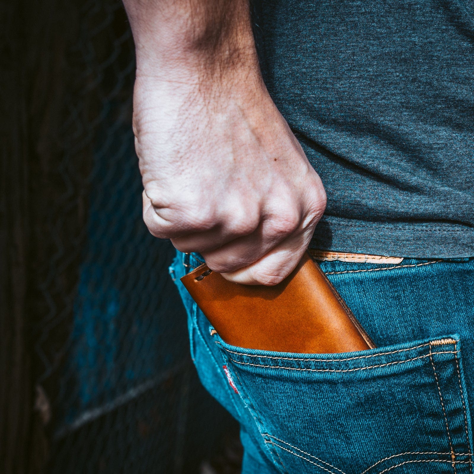 Leather Trifold Wallet - Image 30