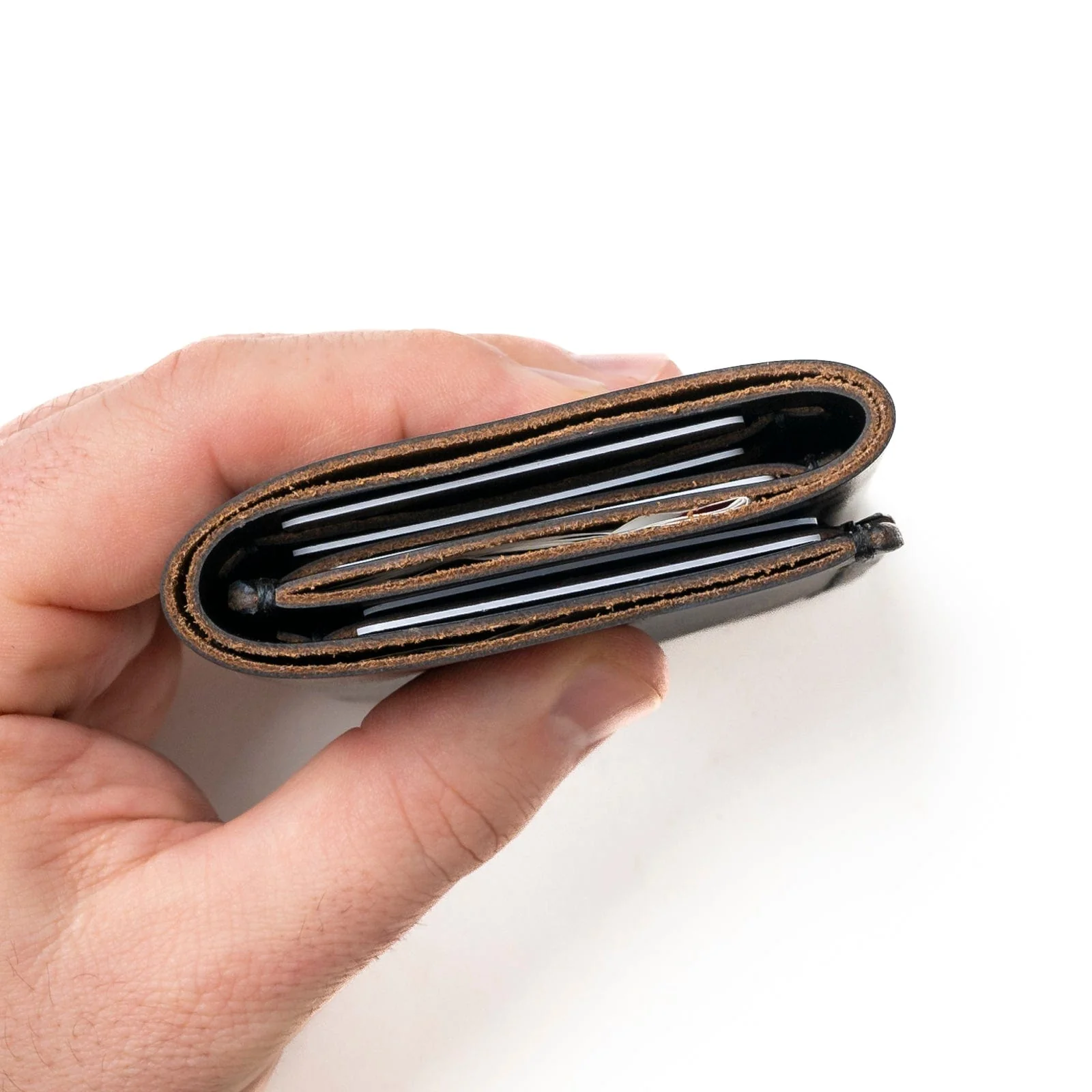 Leather Trifold Wallet - Image 37