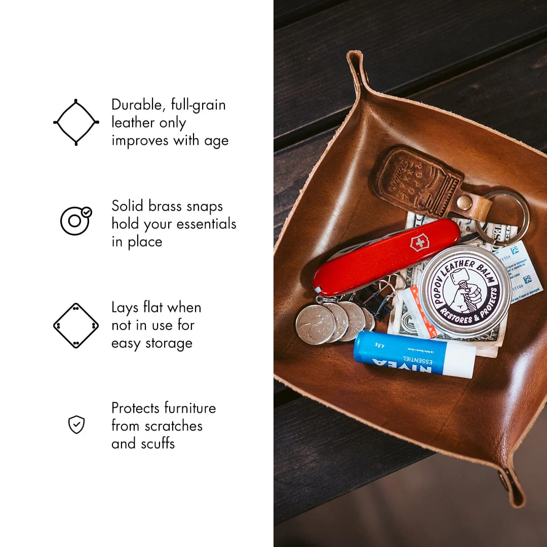 Leather Valet Tray - Image 10